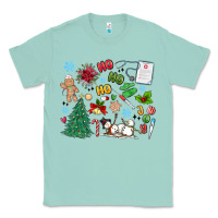 Seafoam nurse christmas Classic Tee - MaliasSmallBusiness