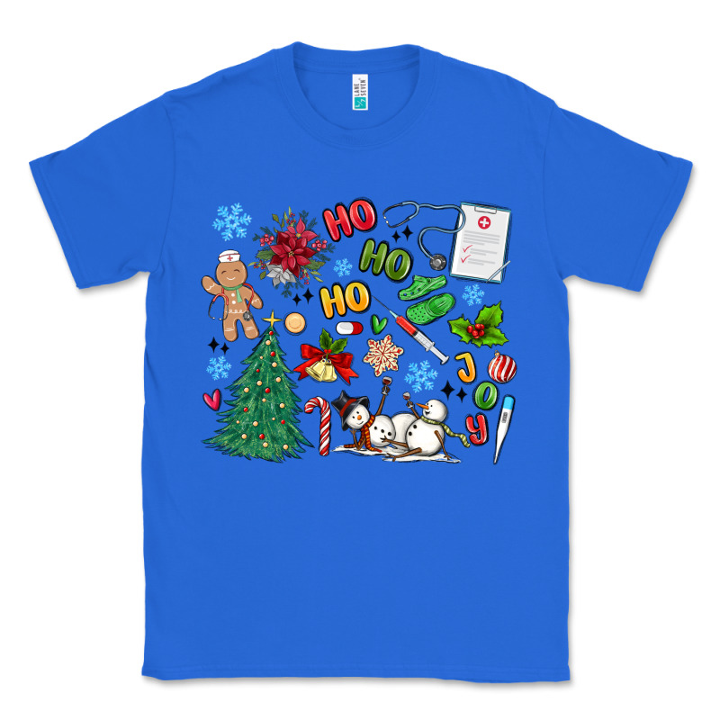 Nurse Christmas Classic Tee by MaliasSmallBusiness | Teevron