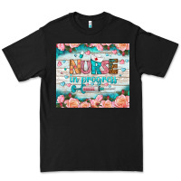 Black nurse in progress tumbler Premium Tee - BundleAndBundleShop