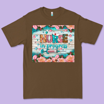 Nurse In Progress Tumbler Premium Tee Designed By Bundleandbundleshop