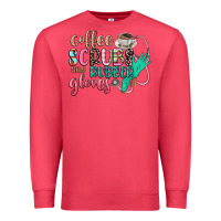 Cardinal coffee scrubs and rubber gloves Premium Sweatshirt - CowGirlArtShop
