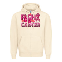 Sandshell fight cancer Zipper Hoodie - NancyCooperArtShop