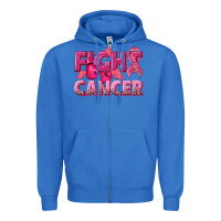 True Royal fight cancer Zipper Hoodie - NancyCooperArtShop