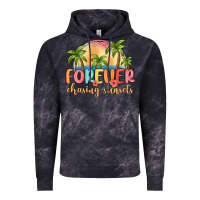 Cloud Black forever chasing sunsets Vintage Hoodie - MaliasSmallBusiness