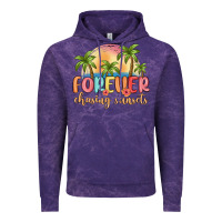 Cloud Purple forever chasing sunsets Vintage Hoodie - MaliasSmallBusiness