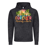Vintage Black forever chasing sunsets Vintage Hoodie - MaliasSmallBusiness
