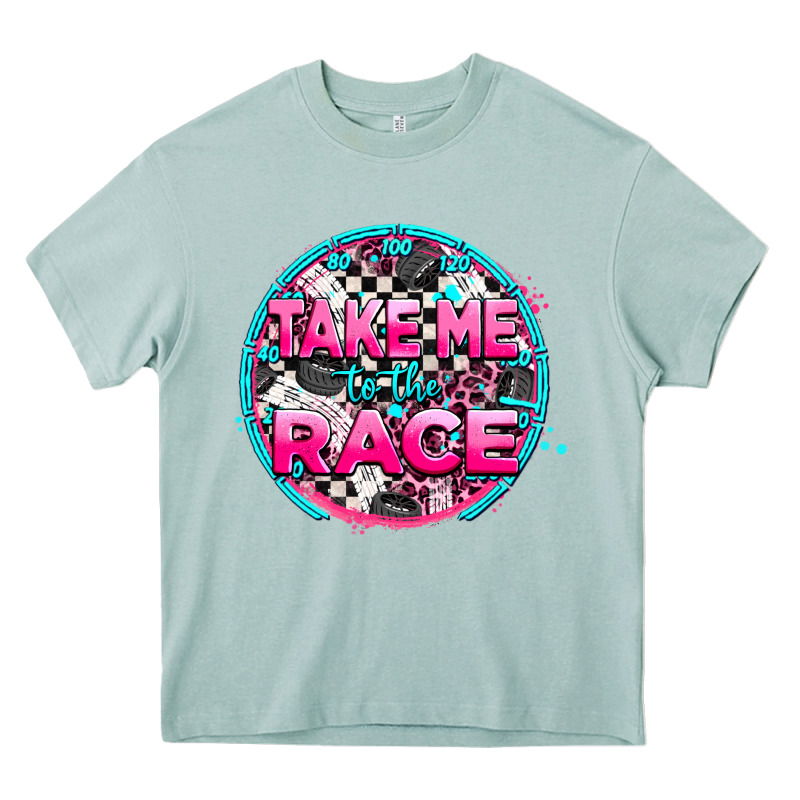 Take Me To The Race Heavy Core Tee by AdoDesignShop | Teevron