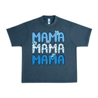 Midnight Navy valentines day mama Urban Heavy Tee - MaliasSmallBusiness