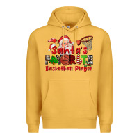 Mustard santas favorite basketball player Premium Hoodie - CowGirlArtShop
