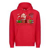 Red santas favorite basketball player Premium Hoodie - CowGirlArtShop