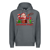 Rock santas favorite basketball player Premium Hoodie - CowGirlArtShop