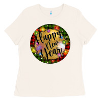 Bone christmas happy new year Ladies Tee - Artiststas