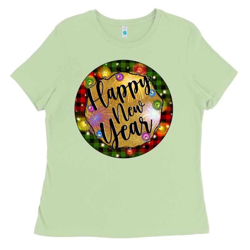 Christmas Happy New Year Ladies Tee by Artiststas | Teevron