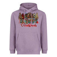Lavender howdy christmas Heavyweight Hoodie - CowGirlArtShop