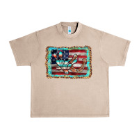 French Oak flag cactus horseshoe Urban Heavy Tee - AdoDesignShop