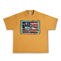 Peanut Butter flag cactus horseshoe Urban Heavy Tee - AdoDesignShop
