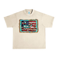 Sandshell flag cactus horseshoe Urban Heavy Tee - AdoDesignShop