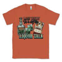 Copper last night we let the liquor talk cowboy western c Classic Tee - NancyCooperArtShop