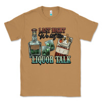 Toasted Coconut last night we let the liquor talk cowboy western c Classic Tee - NancyCooperArtShop