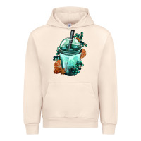 Sandshell Winter Bobba Cup Urban Hoodie - FaDigitalArtStudio