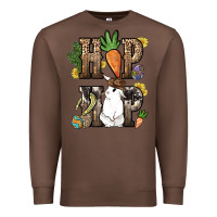 Chestnut Hip hop Easter Bunny Easter Day Premium Sweatshirt - HowdyJamesFarm