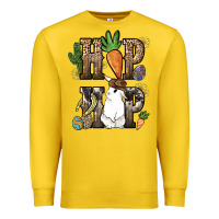 Lemon Hip hop Easter Bunny Easter Day Premium Sweatshirt - HowdyJamesFarm