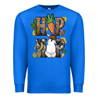 True Royal Hip hop Easter Bunny Easter Day Premium Sweatshirt - HowdyJamesFarm