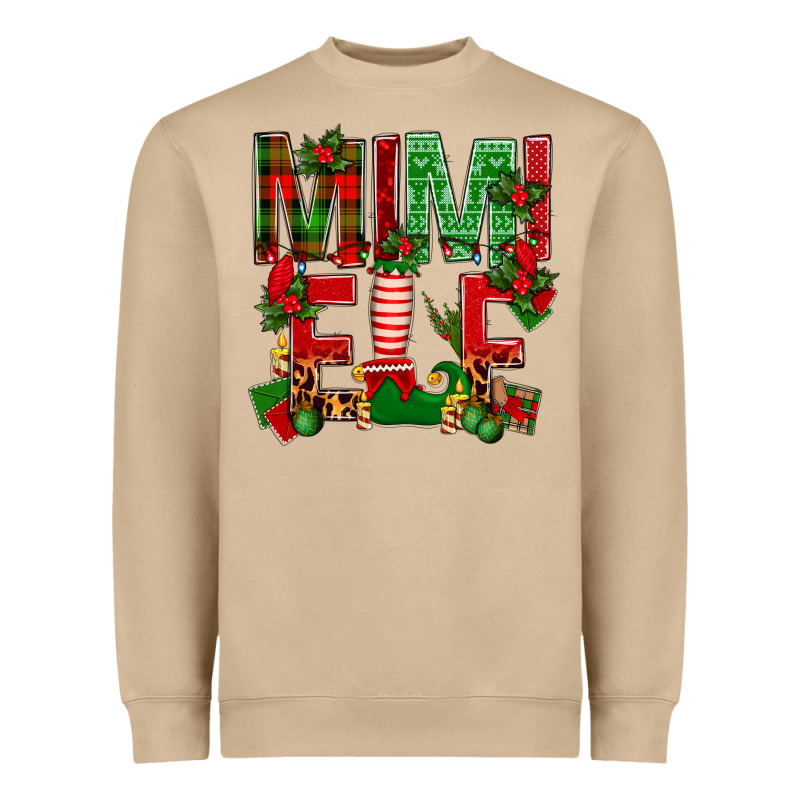 Christmas Mimi Elf Heavyweight Sweatshirt by BundleAndBundleShop | Teevron
