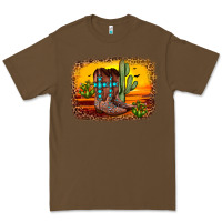 Cacao cross sunset backgraund Premium Tee - JahusDesignShop