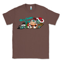 Chestnut merry christmas y'all kentucky Classic Tee - CowhideDigitalArt