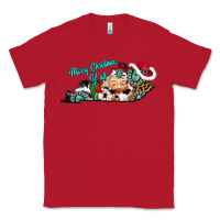Red merry christmas y'all kentucky Classic Tee - CowhideDigitalArt