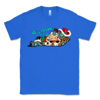 True Royal merry christmas y'all kentucky Classic Tee - CowhideDigitalArt