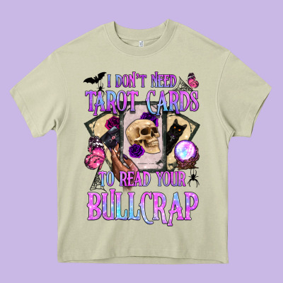 I Don't Need Tarot Cards To Read Your Bullcrap Heavy Core Tee Designed By Bundleandbundleshop