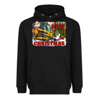 Black i dig christmas Heavyweight Hoodie - CowGirlArtShop