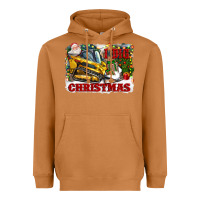 Meerkat i dig christmas Heavyweight Hoodie - CowGirlArtShop