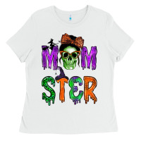 White momster Ladies Tee - BundleAndBundleShop