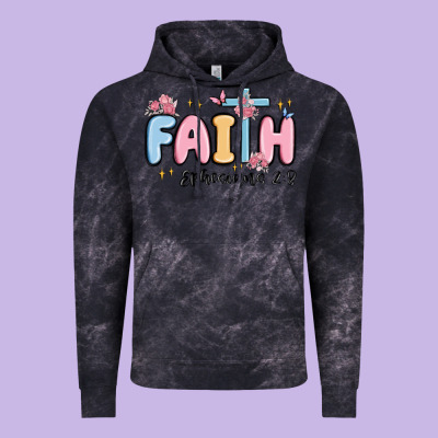 Faith Ephesians 2 8 Vintage Hoodie Designed By Maliassmallbusiness