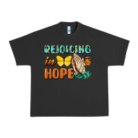 Pigment Black rejoicing in hope Urban Heavy Tee - NancyCooperArtShop