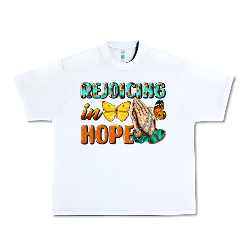 Rejoicing In Hope Urban Heavy Tee by NancyCooperArtShop | Teevron