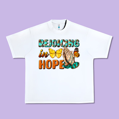 Rejoicing In Hope Urban Heavy Tee Designed By Nancycooperartshop