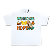 White rejoicing in hope Urban Heavy Tee - NancyCooperArtShop
