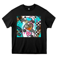 Black race heart tumbler Heavy Core Tee - AdoDesignShop