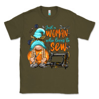 Army Green just a woman who loves to sew Classic Tee - NancyCooperArtShop