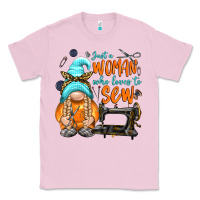 Bubblegum Pink just a woman who loves to sew Classic Tee - NancyCooperArtShop