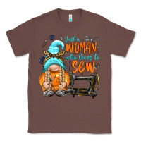 Chestnut just a woman who loves to sew Classic Tee - NancyCooperArtShop