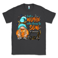 Smoke just a woman who loves to sew Classic Tee - NancyCooperArtShop