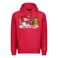 Cardinal love christmas snowman Premium Hoodie - CowGirlArtShop