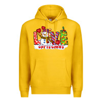 Lemon love christmas snowman Premium Hoodie - CowGirlArtShop