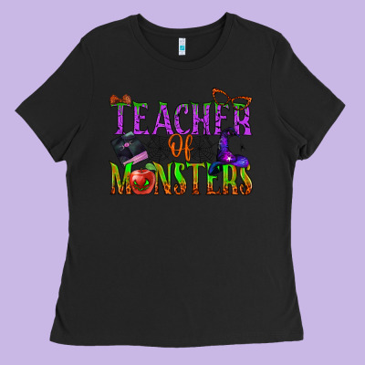 Teacher Of Monsters Ladies Tee Designed By Bundleandbundleshop