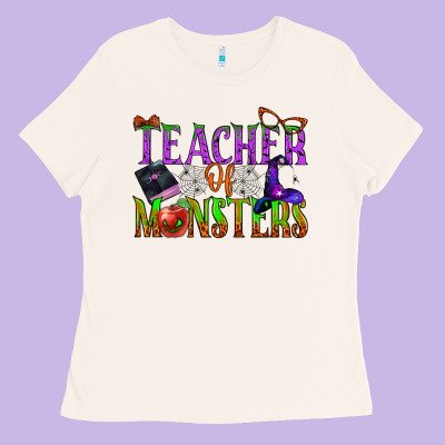 Teacher Of Monsters Ladies Tee Designed By Bundleandbundleshop